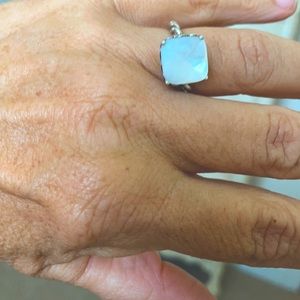 Pandora Mother of Pearl ring barely used